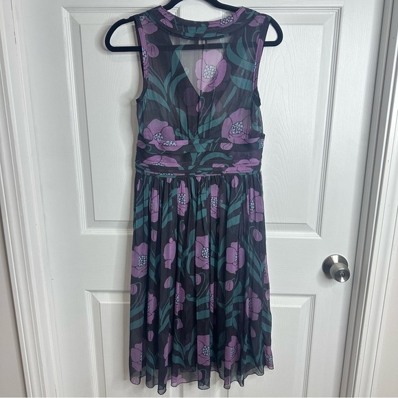 Banana Republic Dresses & Skirts - BANANA REPUBLIC Silk Chiffon Goddess Dress size 4 whimsy goth fairy